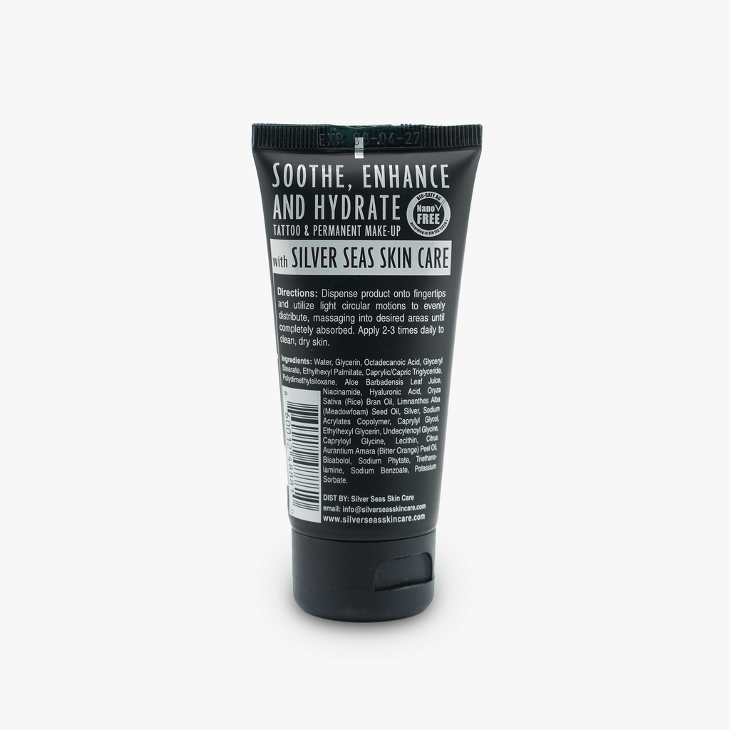 Back of Silver Salve with Microsilver BG™ from Silver Seas Skin Care